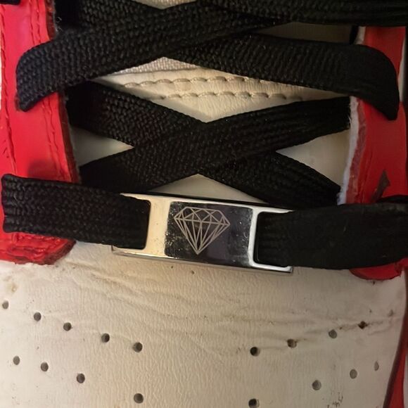 Nike Dunk Low EMB NBA 75th Anniversary Chicago Size 9 / great condition - Picture 7 of 13